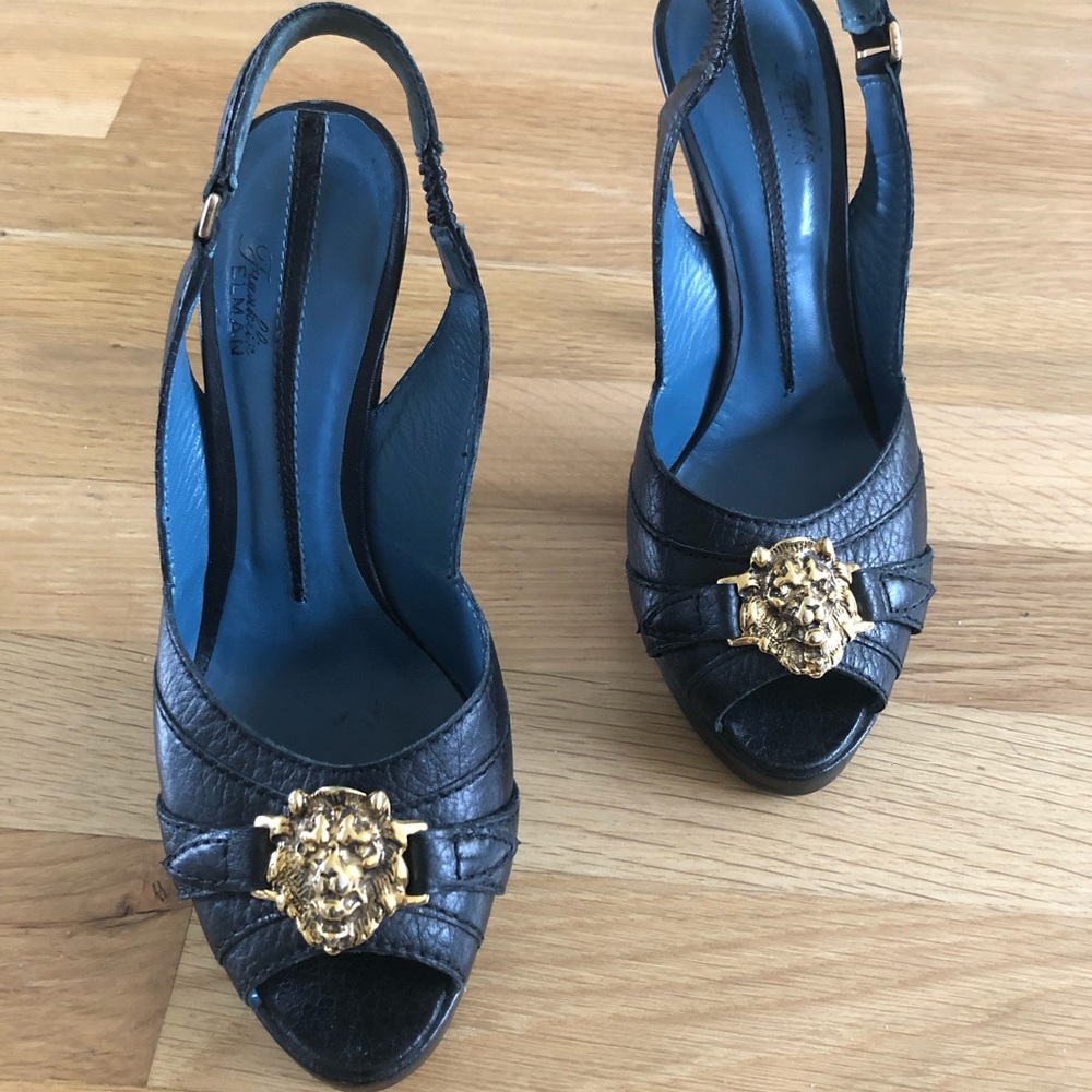Black high heels